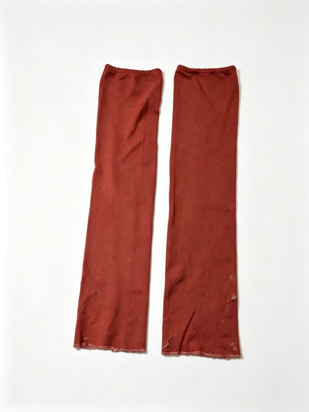BAIW Rust Red Ballet Leg Warmers